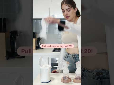 Re-heatable Wet + Dry Baby Wipe & Dispenser