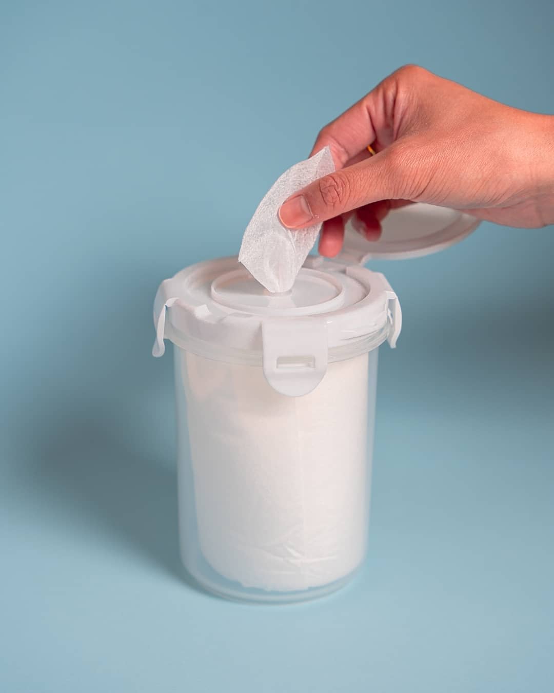 standing baby wipe dispenser