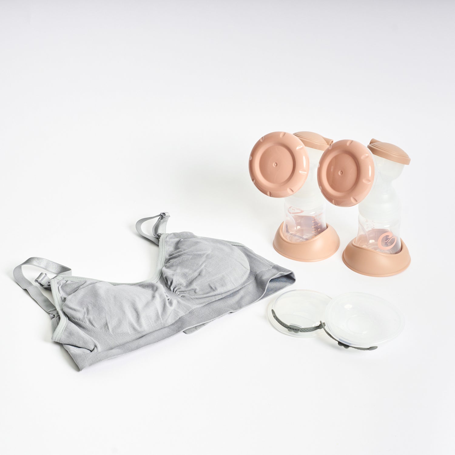 Eonian Care Expressing Made Easy Bundle --Breast Pump, Nursing Bra and Nipple Shield Kit