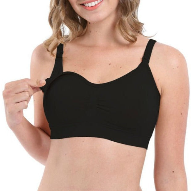 PUMPING BRA - COMFORTABLE FOR PUMPING &amp; NURSING